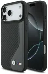 BMW M Carbon Logo phone case with MagSafe support for iPhone 17 Pro Max anthracite