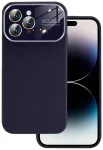 Soft Silicone Lens telefoni &uuml;mbris iPhone 12 lilla