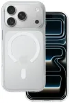 Acrylic telefoni &uuml;mbris MagSafe toega iPhone 17 Pro Max l&auml;bipaistev