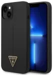 Guess GUHCP14MSLTGK iPhone 14 Plus | 15 Plus 6.7" czarny|black hardcase Silicone Triangle
