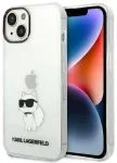 Karl Lagerfeld KLHCP14MHNCHTCT iPhone 14 Plus | 15 Plus 6,7" transparent hardcase Ikonik Choupette