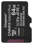 Kingston *microSD 64GB Canvas Select+ G3 150MB/s
