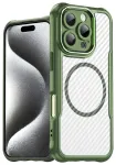 Leading Series telefoni&uuml;mbris MagSafe toega iPhone 16 Pro Maxile, roheline