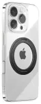 Joyroom Ultra-Thin telefoni &uuml;mbris alusega ja MagSafe toega iPhone 16 Pro Max must