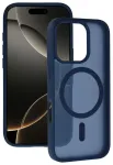 Tel Protect Aura Matte telefoni &uuml;mbris MagSafe toega iPhone 16 Pro Max tumesinine
