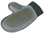 Kamm, massaaurikinnas : Trixie Coat Care Glove with Wire Bristles, 18*24 cm