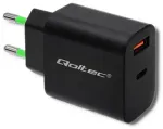 Qoltec Charger reisilaadija | 18W | USB-C