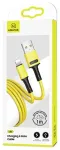 USAMS U52 SJ434 andmeside- ja laadimiskaabel | USB-A kuni Lightning | 10W | 1m | kollane