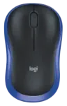 Logitechi hiir M185 - must|sinine