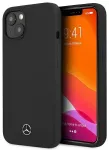 "Mercedes MEHCP13SSILBK" iPhone 13 mini 5,4" must k&otilde;va silikoonist korpus "Silicone Line"