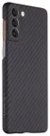 Tactical Aramid telefoni &uuml;mbris MagSafe toega Samsung Galaxy S21+ must