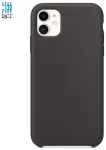 Riff Plāns & Mīksts silikona aizmugures maks ar mīkstu iek&scaron;pusi priek&scaron; Apple iPhone 11 Pro Max Carbon Gray Black