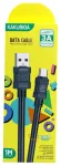 KAKU KSC-806 andmeedastus- ja laadimiskaabel | USB-A kuni USB-C | 15W | 1m | must