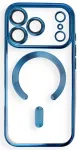 Electro Mag telefoni &uuml;mbris MagSafe toega telefonile iPhone 17 Pro | iPhone 18 Pro tumesinine
