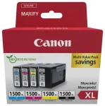 Tindikassettide komplekt Canon PGI-1500XL 9182B010 must/ts&uuml;aan/magenta/kollane