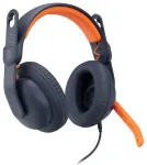 Logitech Zone Learn 981-001389 juhtmega peakomplekt 3,5 mm sinine/oranž