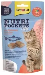 Cat treats : Gimborn Nutri Pockets with Fish and Salmon 60g.