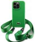 Lacoste Iconic Petit Pique Crossbody Woven Logo telefoni &uuml;mbris iPhone 15 Pro roheline
