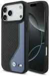 BMW M Carbon Logo phone case with MagSafe support for iPhone 17 Pro Max blue