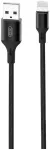 XO NB143 data transfer and charging cable | USB-A to Lightning | 12W | 1m | black
