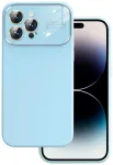 Soft Silicone Lens telefoni &uuml;mbris iPhone 12 sinine