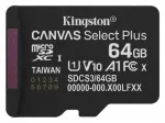 Kingston *microSD 64GB Canvas Select+ G3 100MB/s Adapt