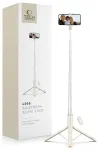 TECH-PROTECT L09S BLUETOOTH SELFIE STICK TRIPOD BEIGE