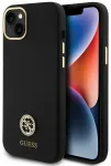 Guess GUHCP15M4DGPK iPhone 15 Plus | 14 Plus 6.7" czarny|black hardcase Silicone Logo Strass 4G
