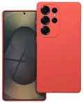 Silicone telefoni &uuml;mbris Samsung Galaxy S25 Ultra (S938) oranž