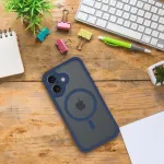 Full Matte Mag telefoni &uuml;mbris MagSafe toega Samsung Galaxy S25+ (S936) sinine
