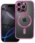 Electro Mag telefoni &uuml;mbris MagSafe toega iPhone 16 Pro roosa