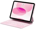 Case Typecase Edge with keyboard for iPad 11" (A16) 2025 / iPad 10.9" 2022 pink