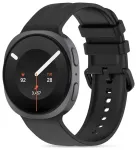 Tech-Protect Silicone EVO nutikella rihm Galaxy Watch 8/9/Classic (40/44/46 mm) jaoks | silikoonist | must