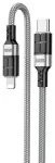 iKaku KSC-696 kiirlaadimiskaabel Type-C to Lightning 1.2m Grey