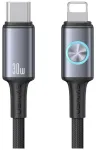 USAMS Huan Series SJ753 andmeedastus- ja laadimiskaabel | USB-C kuni USB-C | 30W | 1.2m | hall