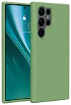 Etteri Silicone case for Samsung Galaxy S23 Ultra light green