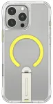 Case Skinarma Helix for iPhone 16 Pro Max Magnetic Charging 360 Rotating Stand transparent