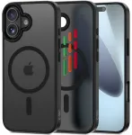 TECH-PROTECT MAGMAT XT 4-SET &uuml;mbris MagSafe toega Apple iPhone 17 telefonile, matt must
