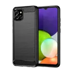 Carbon Case paindlik telefoni &uuml;mbris Samsung Galaxy A03s (A037) must