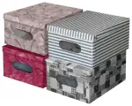 Karp, vin&uuml;&uuml;l, kokkupandav 50x40x25cm Marilyn Box assortii