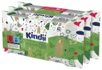 Niisked salvr&auml;tikud beebidele Kindii Natural Balance 3x60 tk.