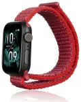 Beline nutikella rihm Apple Watch (42/44/45/49 mm) jaoks | nailonist | punane