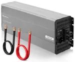 Qoltec puhas siinusinvertor | 24V kuni 230V | 5000/10000W | USB | &Uuml;hildub LiFePO4 GEL AGM-iga