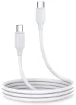 Joyroom S-CC060A9 andmeedastus- ja laadimiskaabel | USB-C kuni USB-C | 60W | 1m | valge