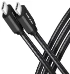 Axagon BUCM3-CM20AB andmeedastus- ja laadimiskaabel | USB-C kuni USB-C | 2m