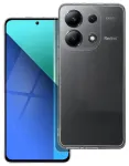 L&auml;bipaistev silikoonist &uuml;mbris Clear Case 2 mm karbis Xiaomi Redmi Note 13 4G jaoks
