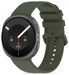 Tech-Protect Silicone EVO nutikella rihm Samsung Galaxy Watch 8/9/Classic (40/44/46 mm) jaoks | silikoonist | roheline