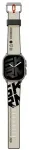 Skinarma Spunk nutikella rihm Apple Watch Ultra (49 mm) jaoks | silikoonist | beež