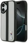 BMW M Perforated Stripe Logo phone case with MagSafe support for iPhone 17 gray