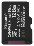 Kingston m&auml;lukaart microSD 128GB Canvas Select+ G3 150MB/s